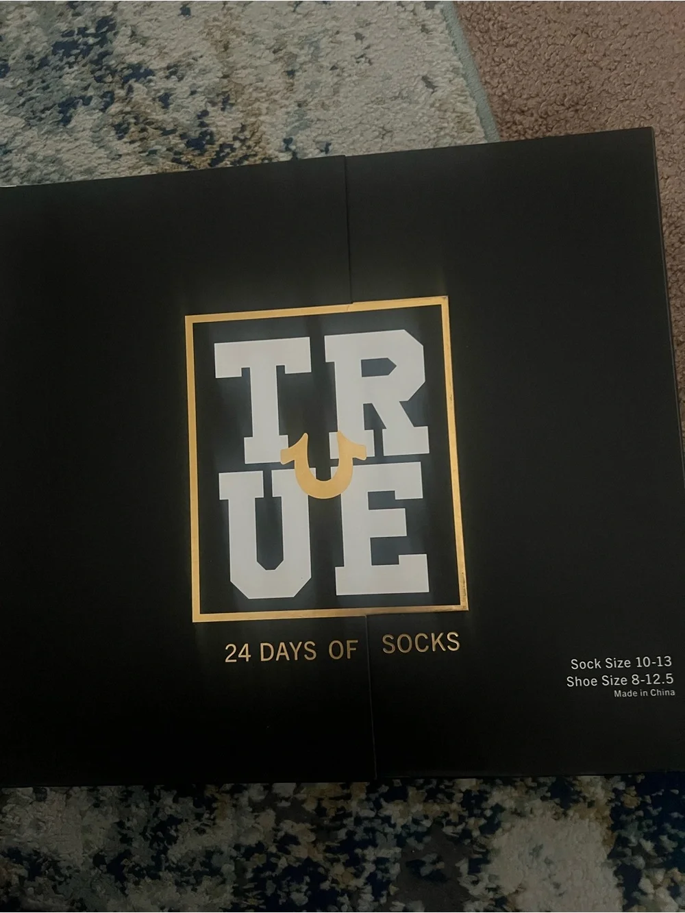 True Religion 24 days of socks